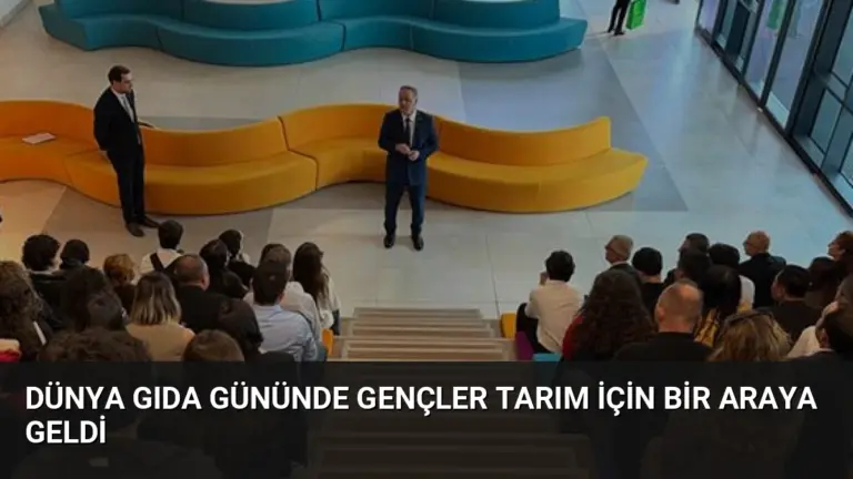 Dünya Gıda Gününde Gençler Tarım İçin Bir Araya Geldi
