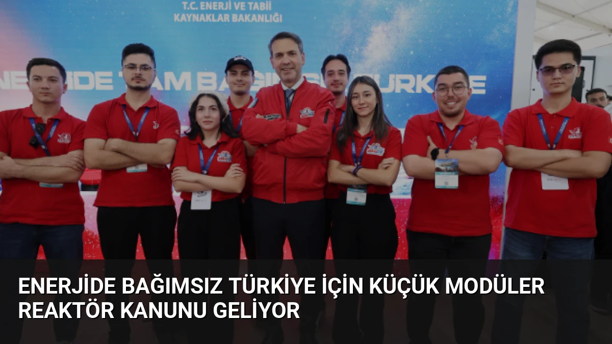 Enerjide Bağımsız Türkiye İçin Küçük Modüler Reaktör Kanunu Geliyor
