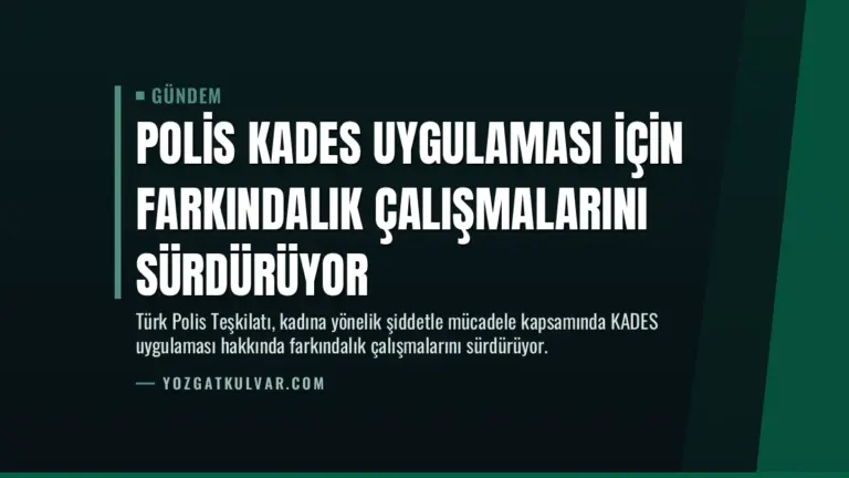 Polis KADES Uygulaması İçin Farkındalık Çalışmalarını Sürdürüyor